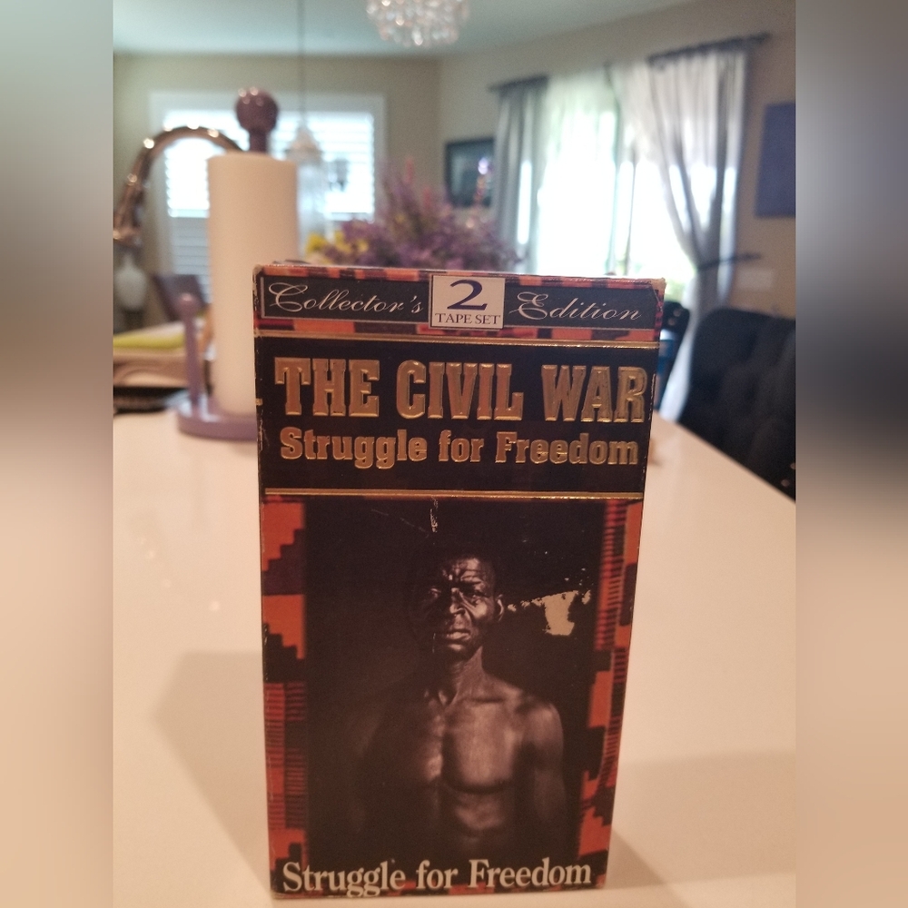 The Civil War Struggle for Freedom 2 VHS